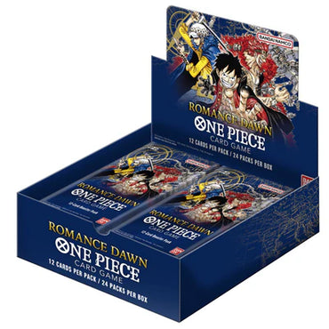 One Piece Card Game - OP-01 Romance Dawn Blue Bottom Booster Box (Following Stream)