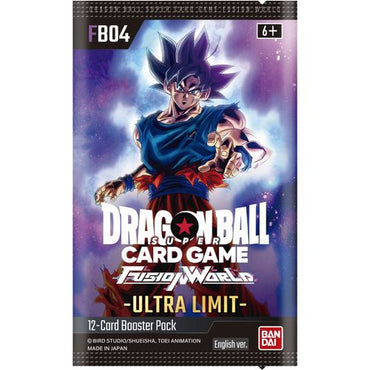 Dragon Ball Super Card Game - Fusion World - Ultra Limit [FB04] Booster Box - (Following Stream)