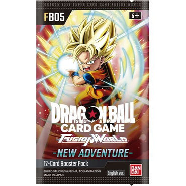 Dragon Ball Super Card Game - Fusion World - New Adventure [FB05] Booster Box