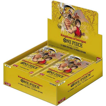 One Piece Card Game - OP-04 Kingdoms of Intrigue Booster Box - English - (Following Stream)