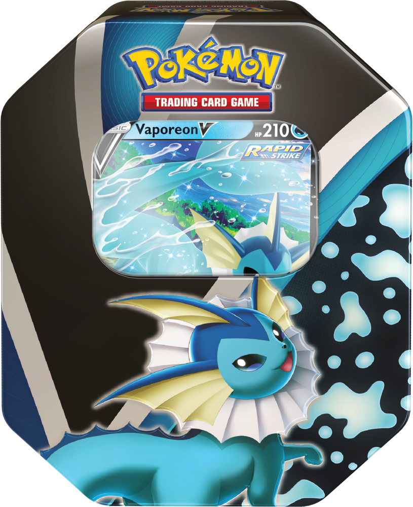 Sword & Shield: Eevee Evolutions Tin (Vaporeon V)