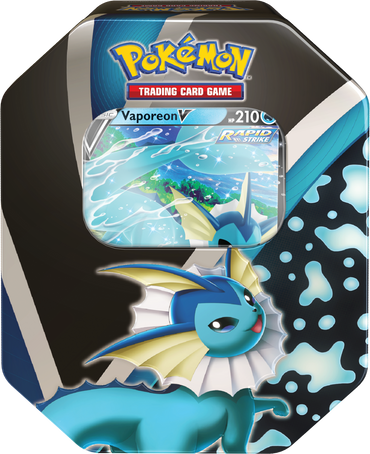 Sword & Shield: Eevee Evolutions Tin (Vaporeon V)