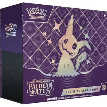 POKÉMON TCG Scarlet & Violet 4.5: Paldean Fates Elite Trainer Box (ETB) - (Following Stream)