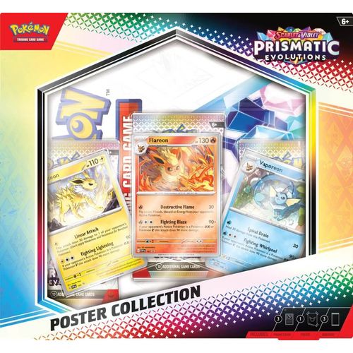 POKÉMON TCG Scarlet & Violet 8.5: Prismatic Evolutions Poster Collection