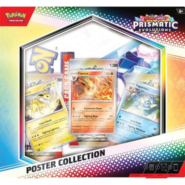 POKÉMON TCG Scarlet & Violet 8.5: Prismatic Evolutions Poster Collection