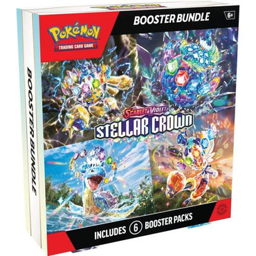 POKÉMON TCG Scarlet & Violet: Stellar Crown Booster Bundle - (Following Stream)