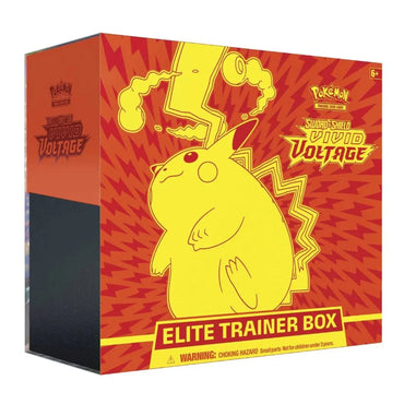 POKÉMON TCG Sword and Shield - Vivid Voltage Elite Trainer Box - (Following Stream)