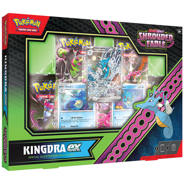 Scarlet & Violet: Shrouded Fable - kingdra or Greninja Ex Illustration Collection - (Following Stream)