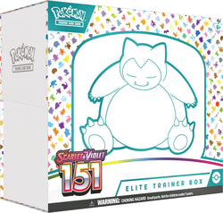 Scarlet & Violet: 151 - Elite Trainer Box - (Following Stream)