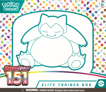 Scarlet & Violet: 151 - Elite Trainer Box - (Following Stream)